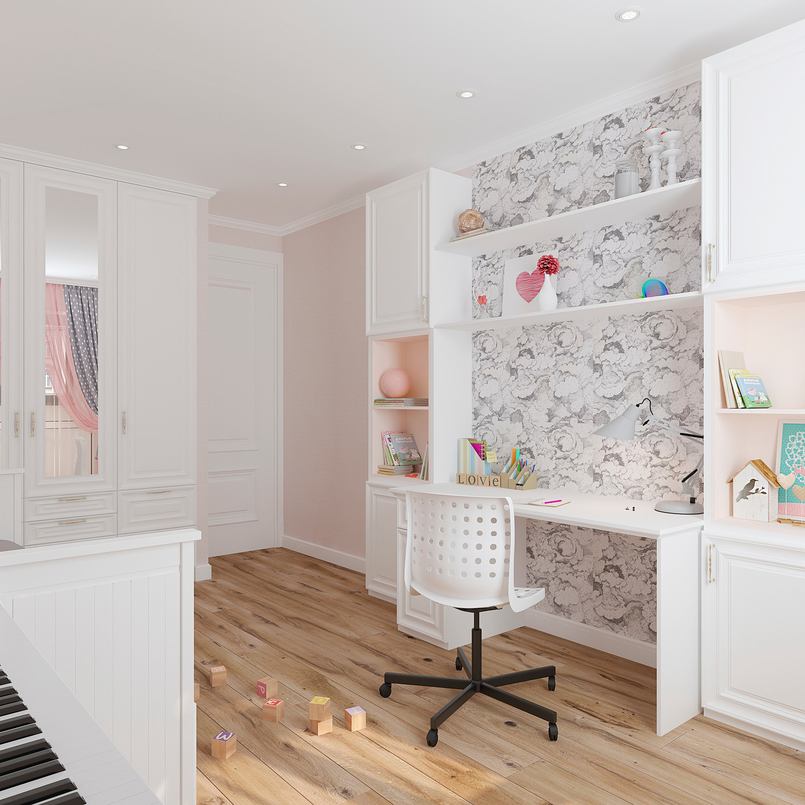 Дизайн трех комнатной квартиры в ЖК Комсомолец