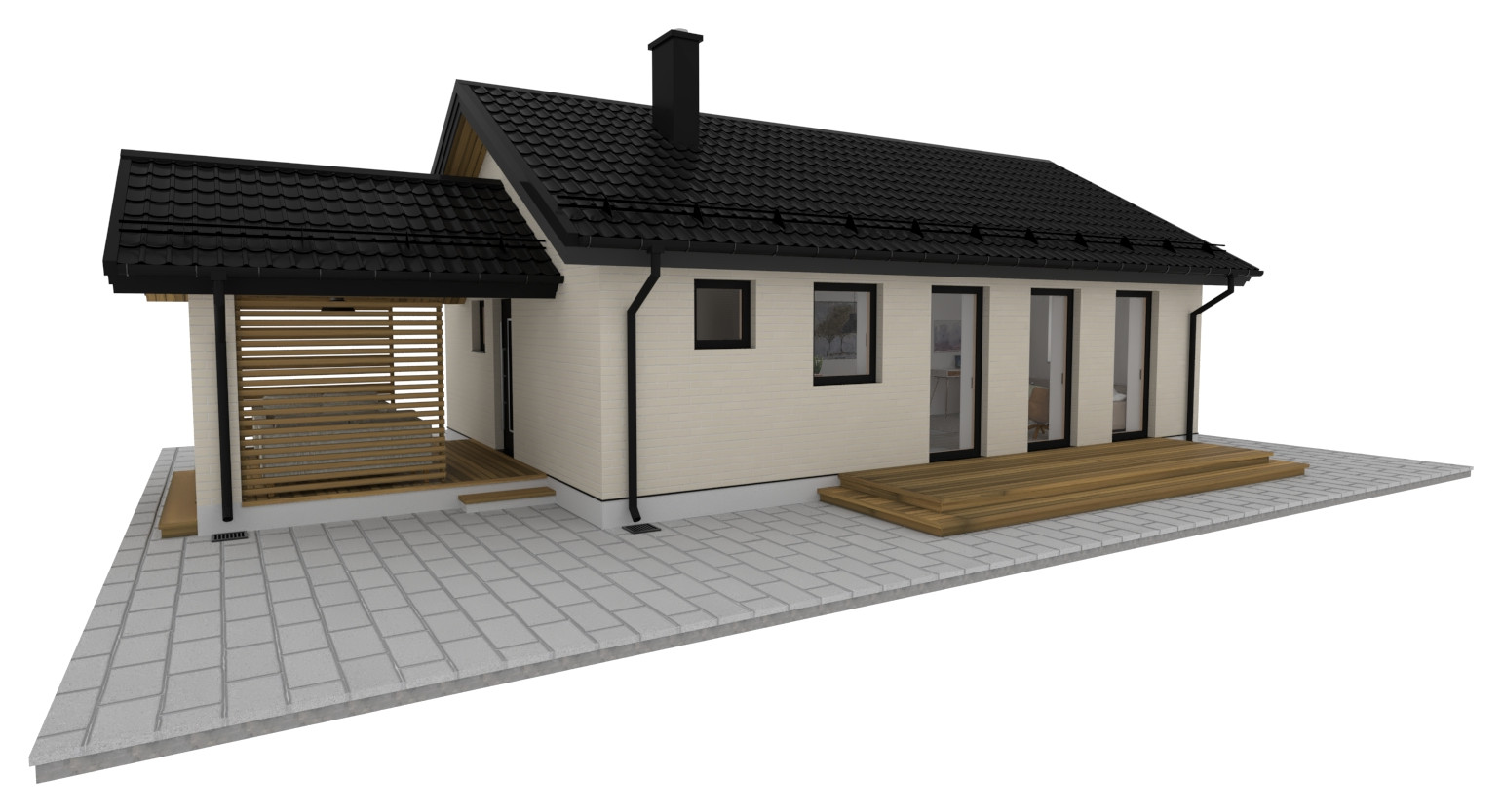 Дачный дом 50 м.кв.