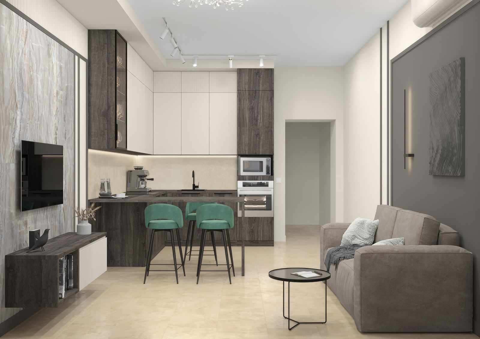 Кабинет и кухня для Надежды