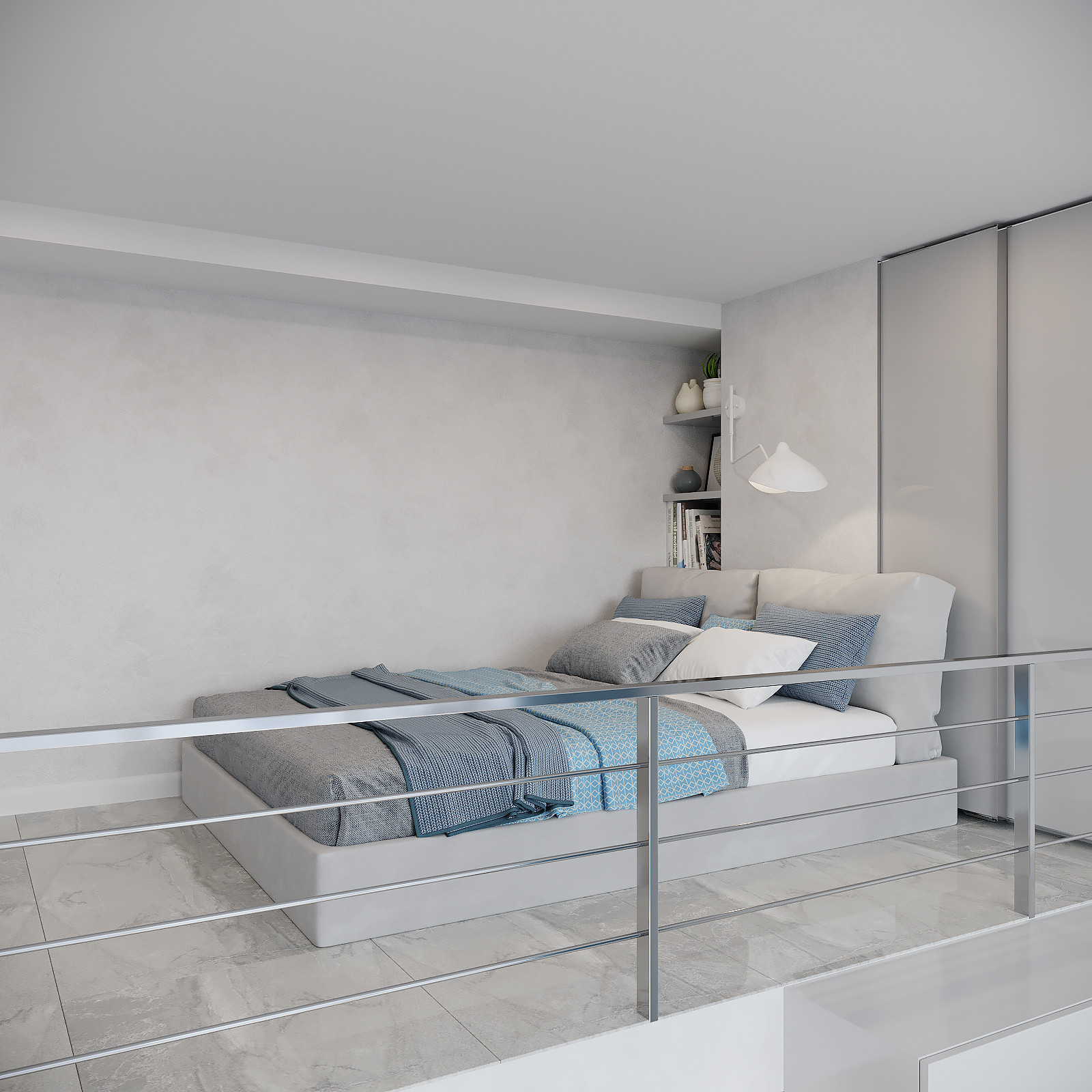 Студия с антресолью под сдачу. 2022 год