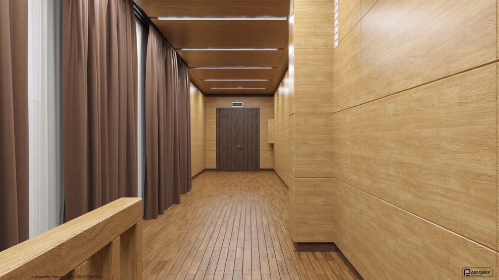 Фойе входа и коридоры дома культуры