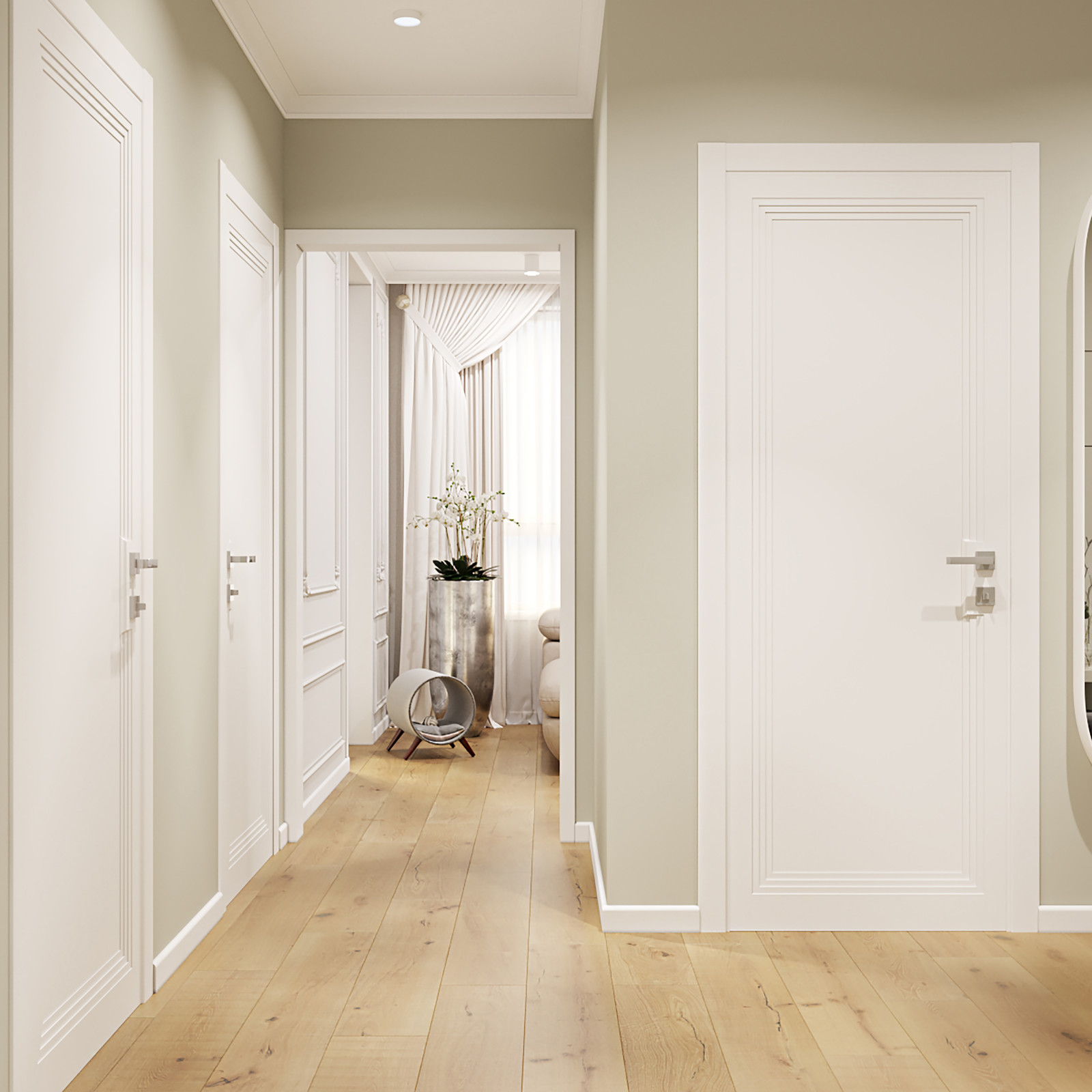 Дизайн-проект квартиры ЖК Поколения. S=78,3 м2