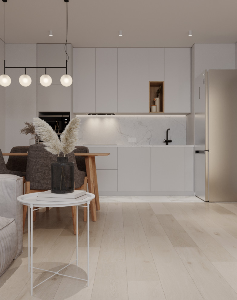 Обложка проекта: Дизайн проект квартиры ЖК Атмосфера