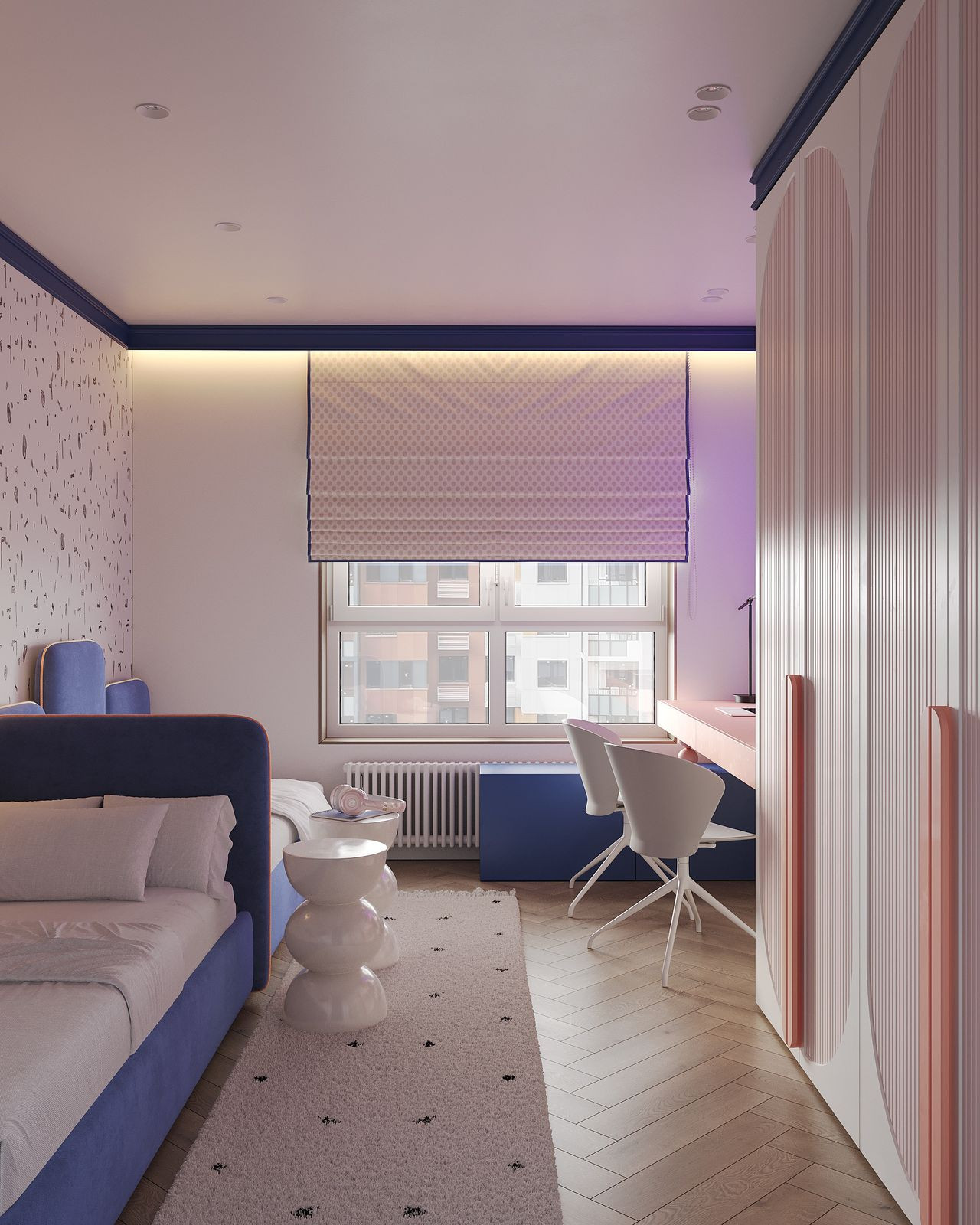 Квартира для семьи с двумя девочками