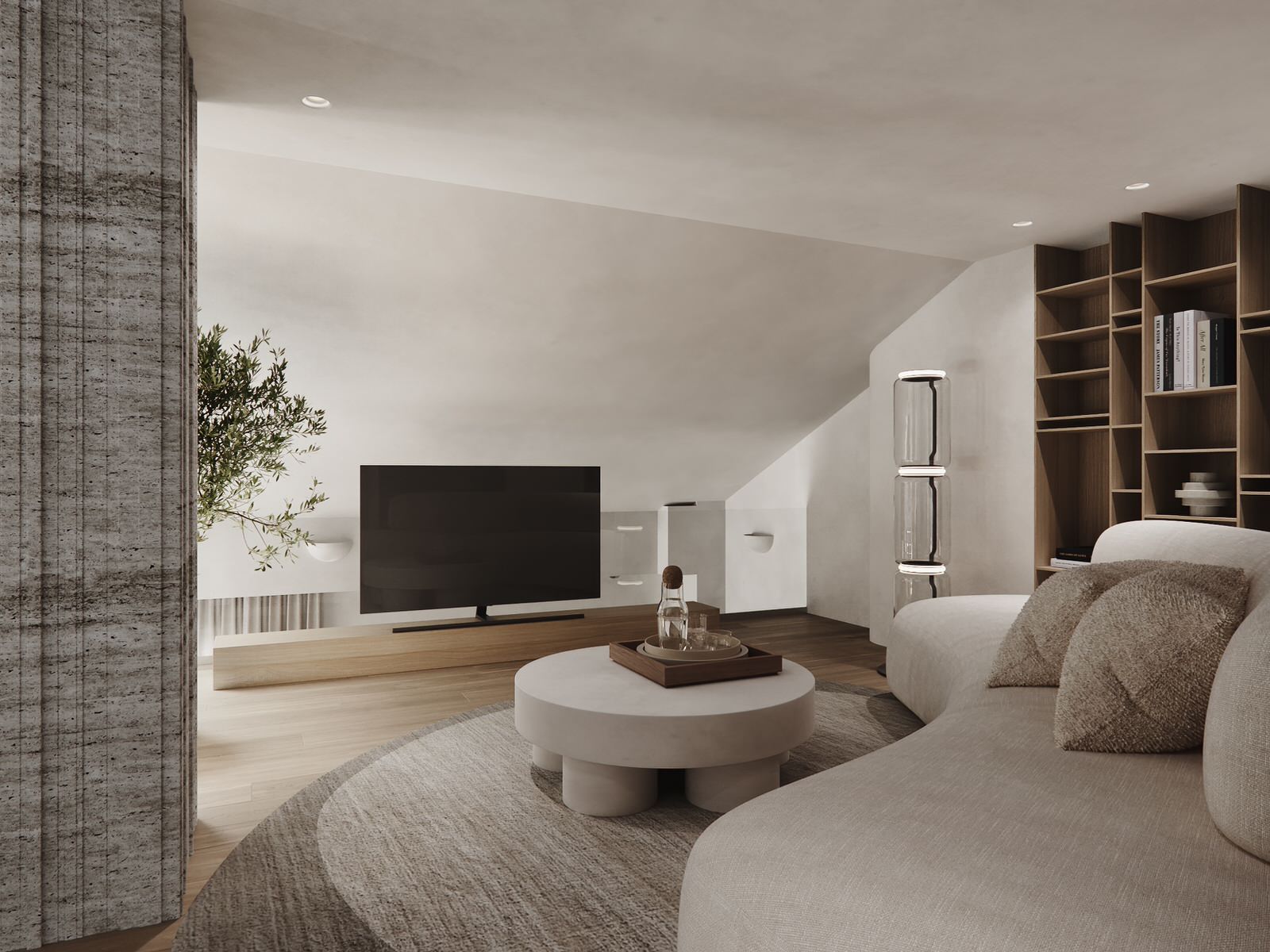 Cour dhonneur - living room