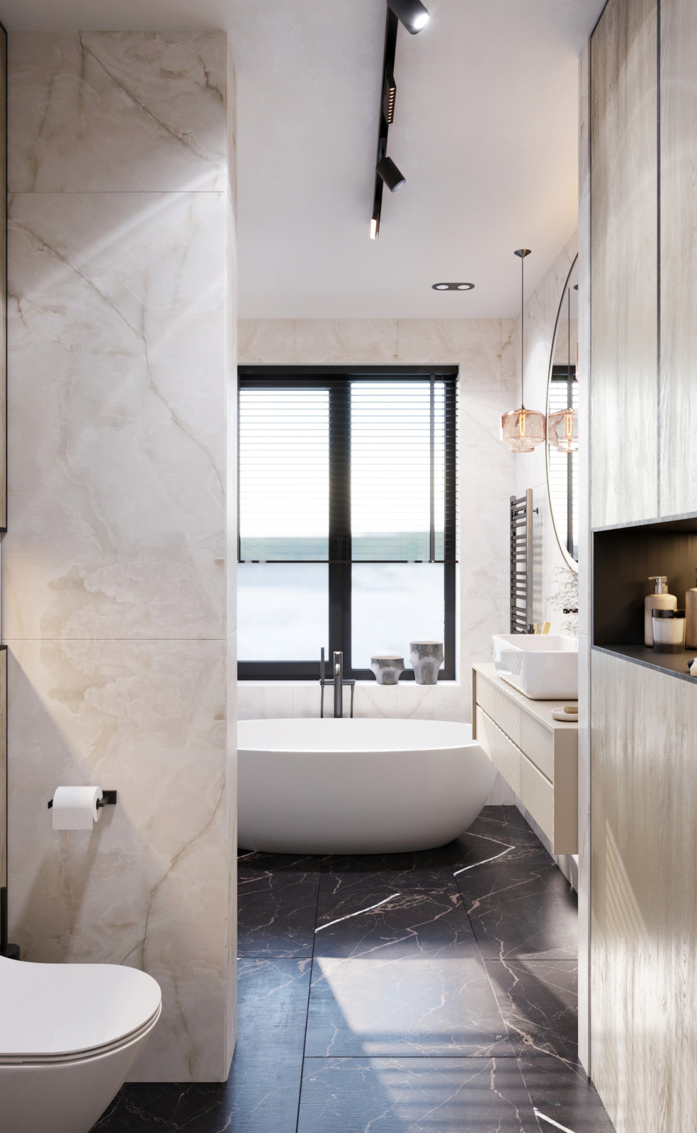 Санузлы в загородном доме