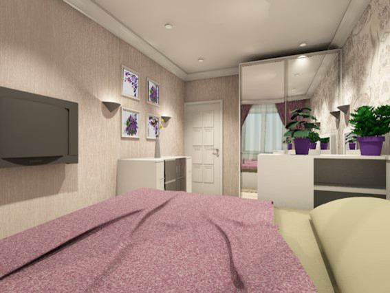 Обложка проекта: Фиолетовый цветок