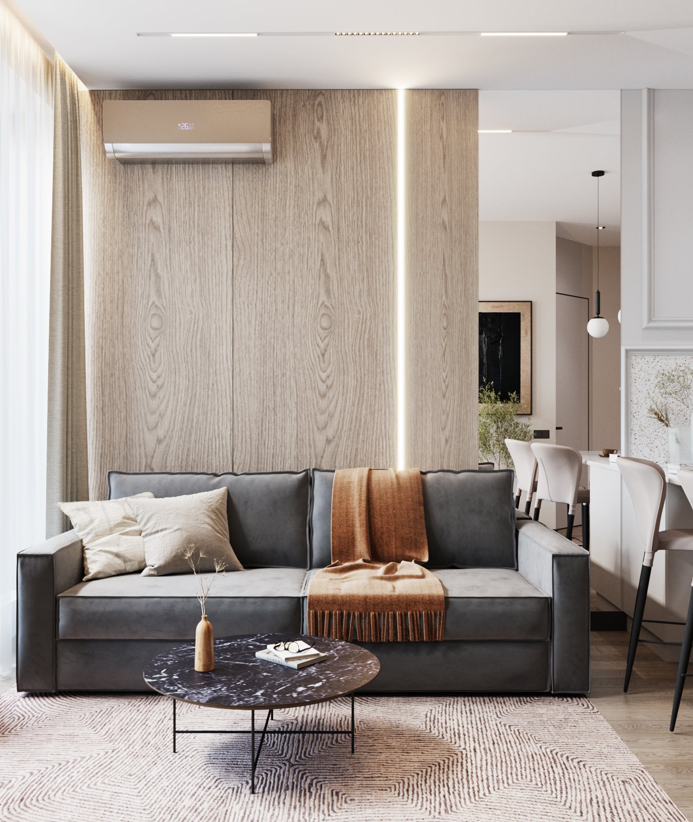 Квартира в современном стиле  ЖК Play