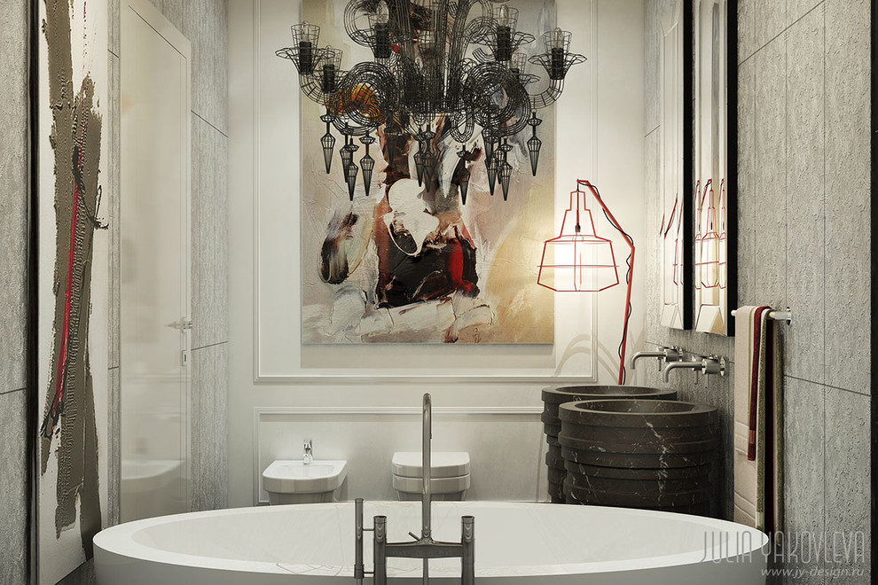 Обложка проекта: Дизайн-проект ванной комнаты