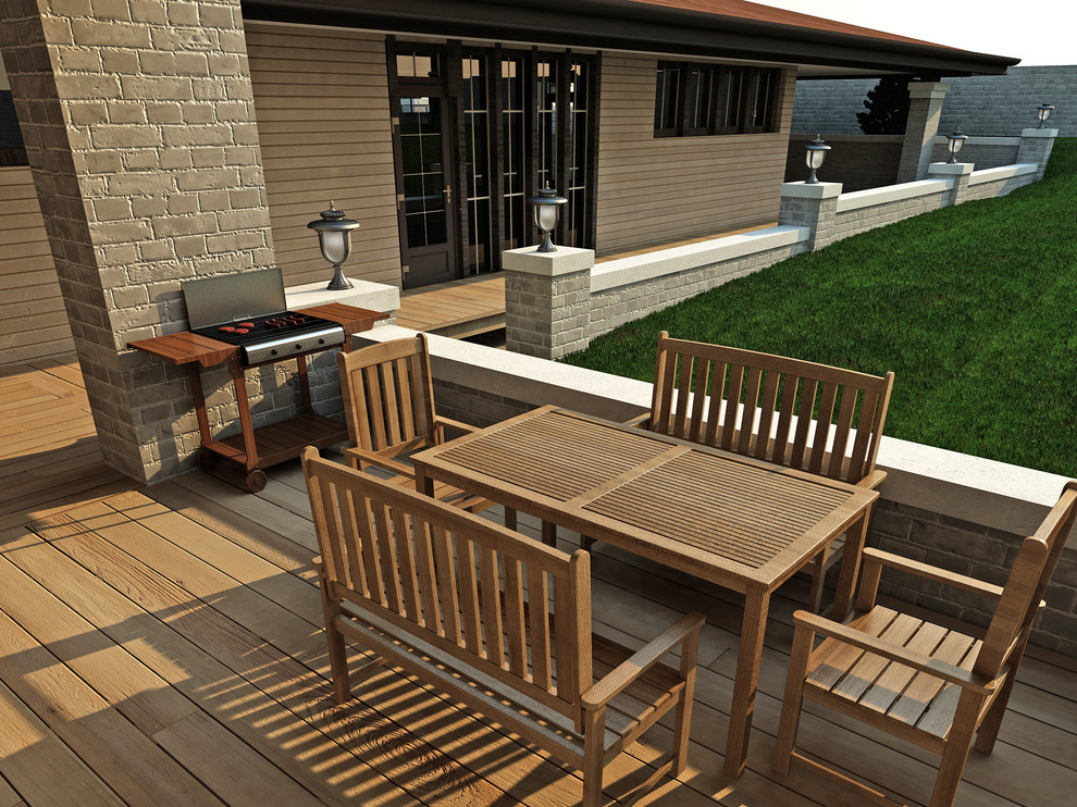 Дом в стиле Л.Райта