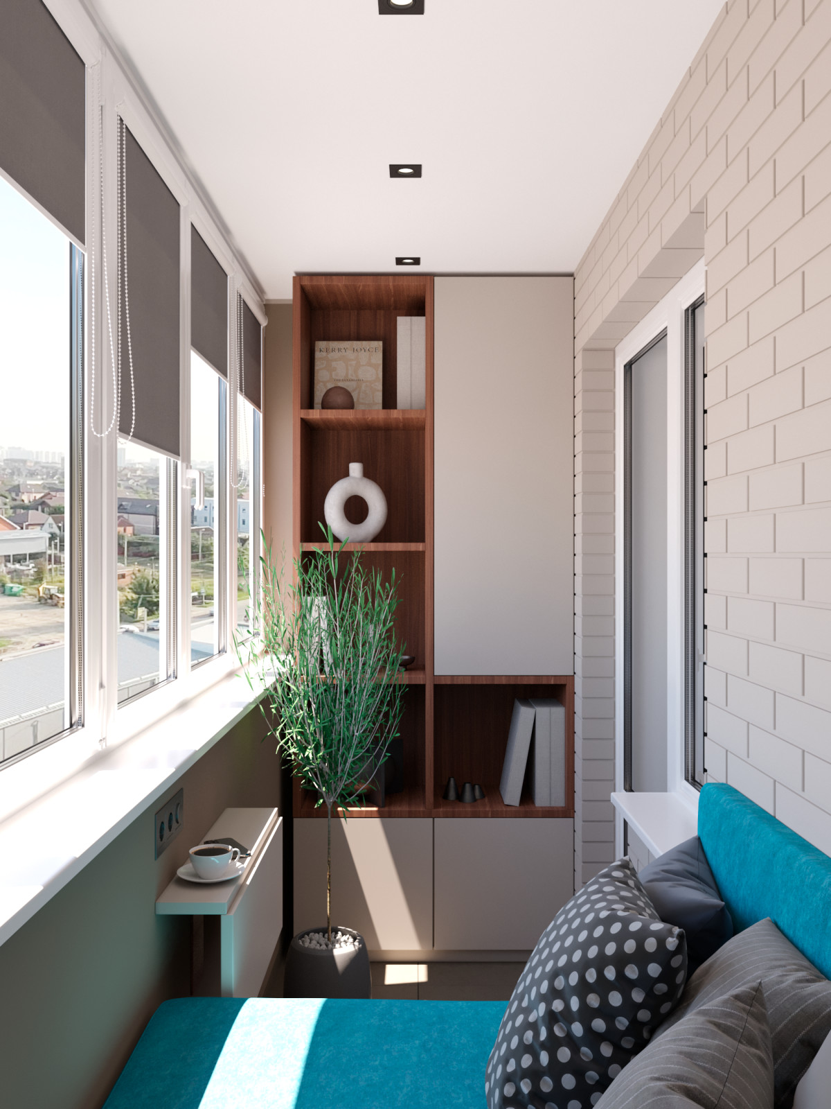 Современная квартира в новостройке.