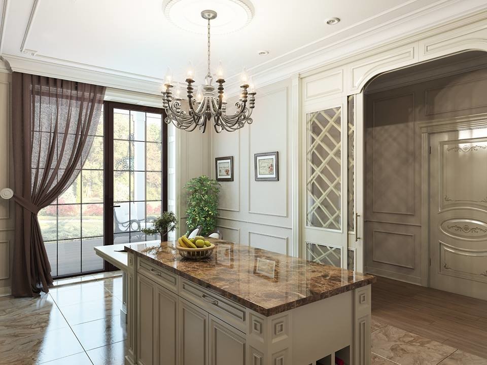 Дизайн интерьера частного коттеджа