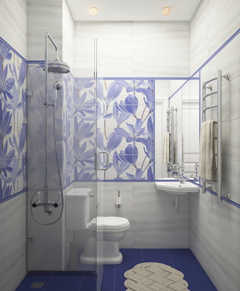 Дизайн-проект ванной комнаты от «Strekoza Design»