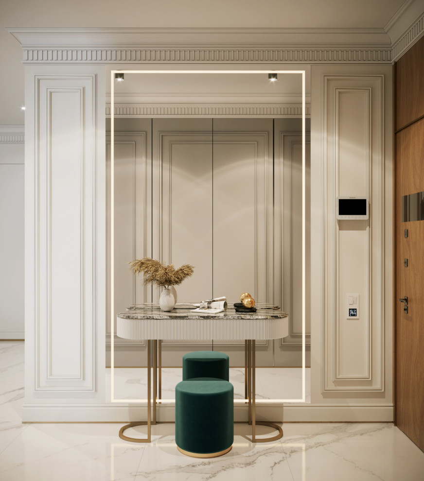 Проект 3х комнатной квартиры в жк "Ты и я" г. Москва