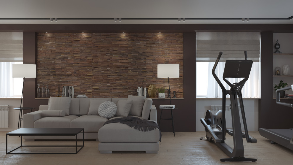 Дизайн проект банного комплекса 88м