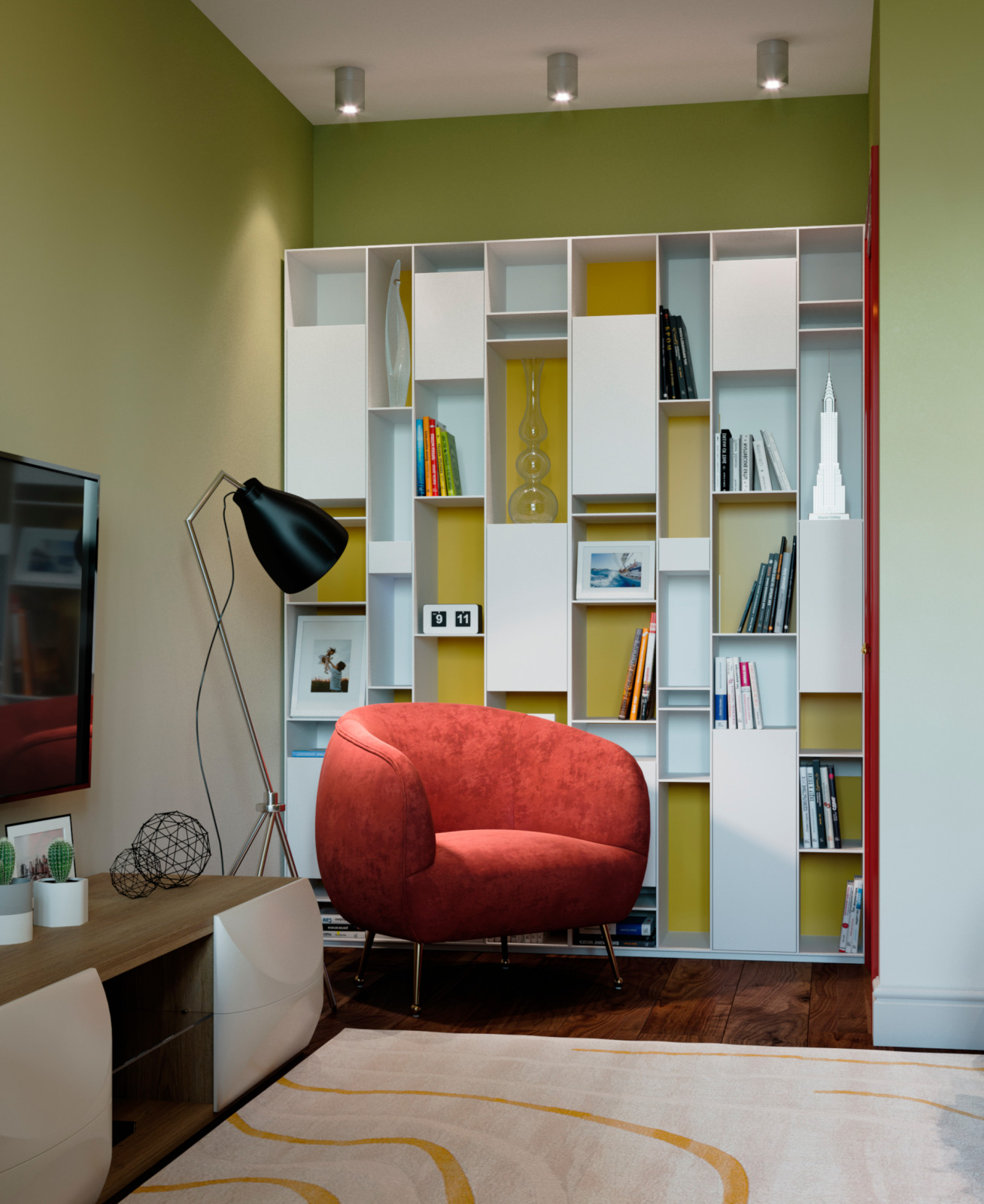 дизайн квартиры "Царская площадь"