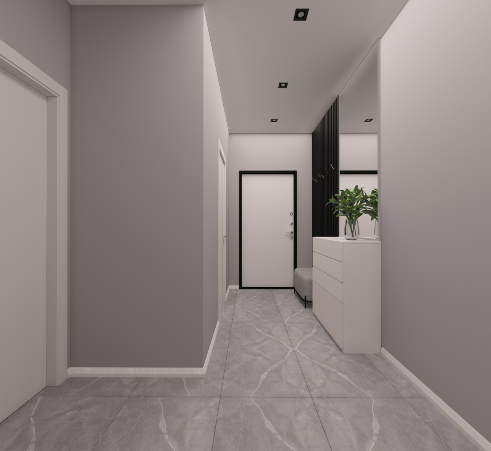 Дизайн прихожей  в ЖК "Флотилия", г.Краснодар