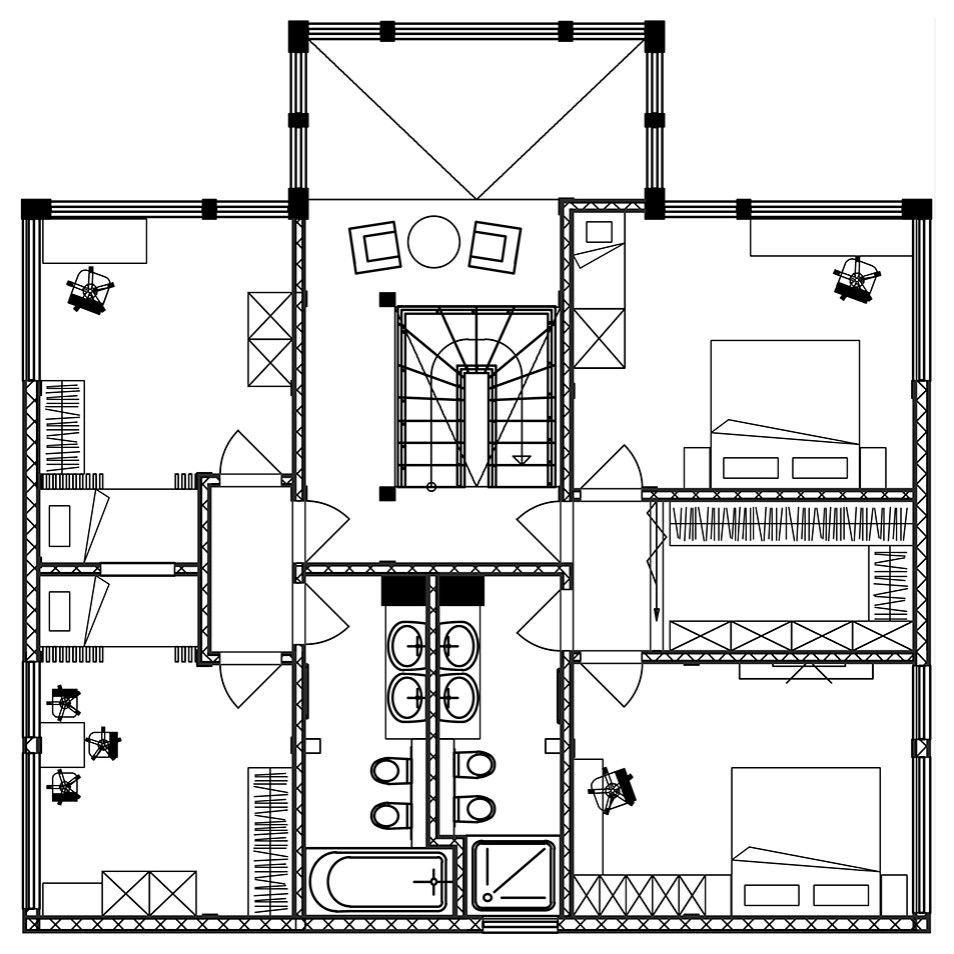 House in Komarovo | Dining room | Hall