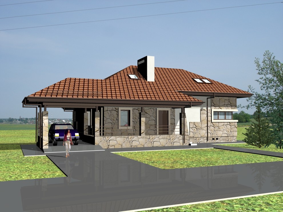 3D: Визуализация экстерьеров частных домов