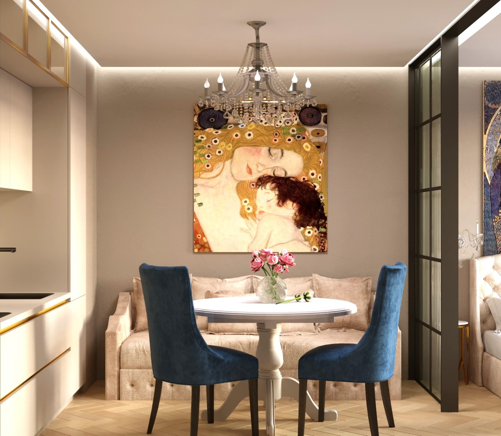 Дизайн проект квартиры в ЖК "Neopark" г. Санкт-Петербург