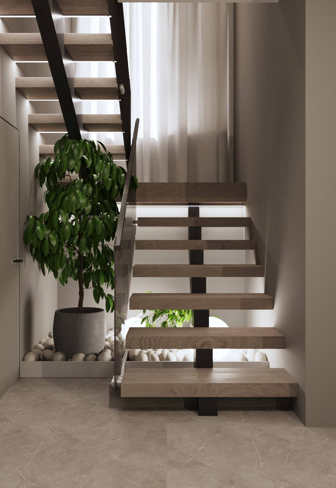 Коттедж на просеке