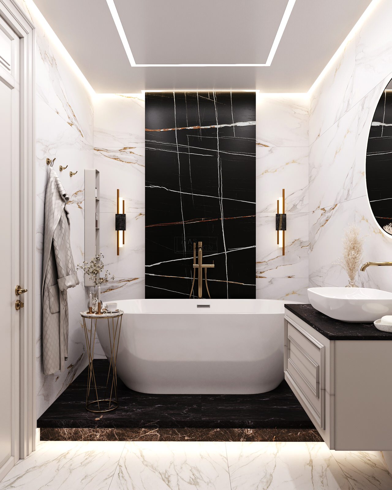 Дизайн-проект г.Брянск. Ул. Строкина, д.2