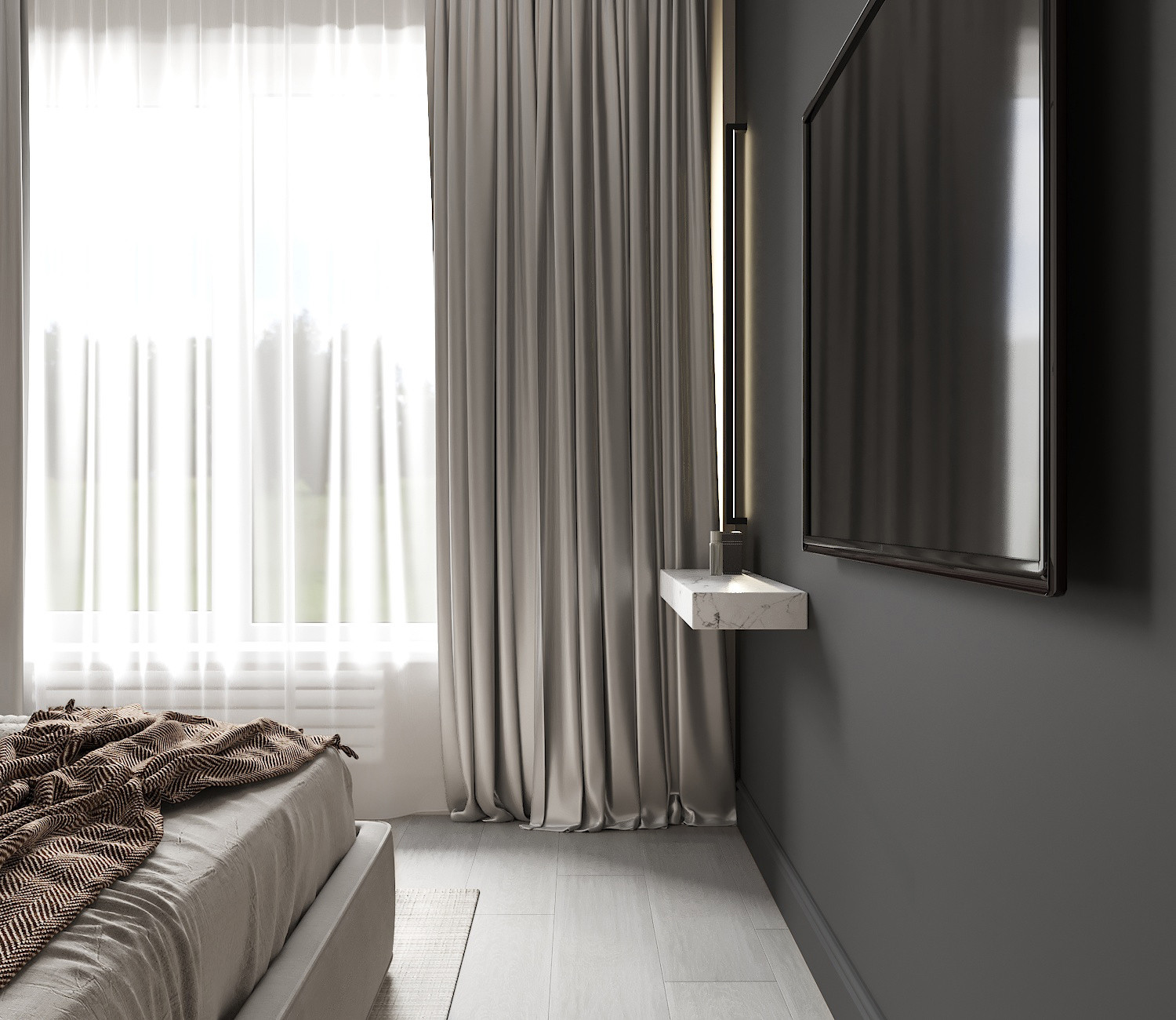 черно белый