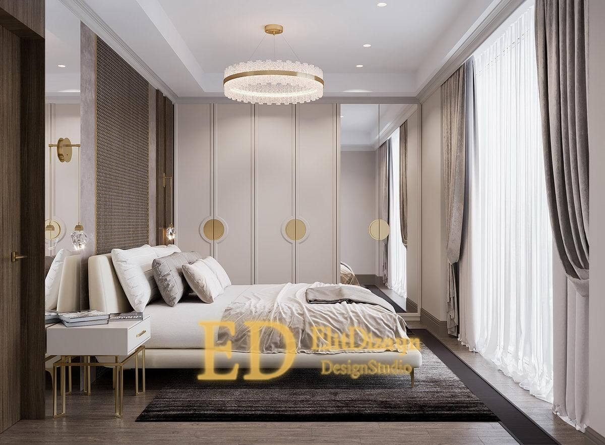 Квартира неоклассика - 121м2