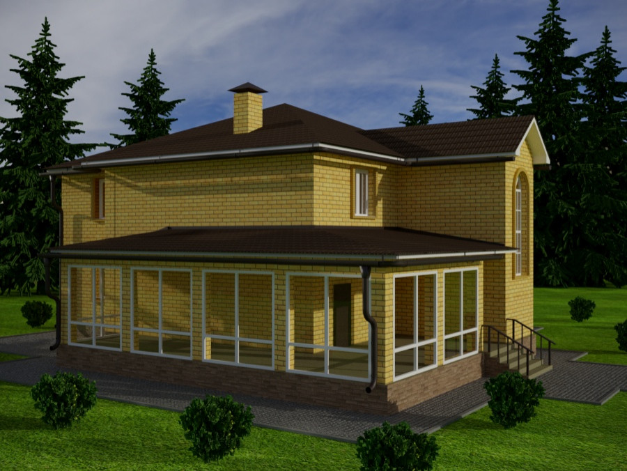 Проект дома Лаишевский район, д..Караишево