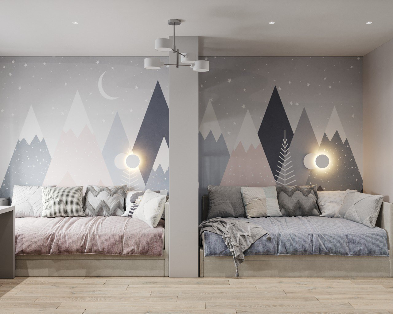 Дизайн двухкомнатной квартиры в ЖК Елизаровский