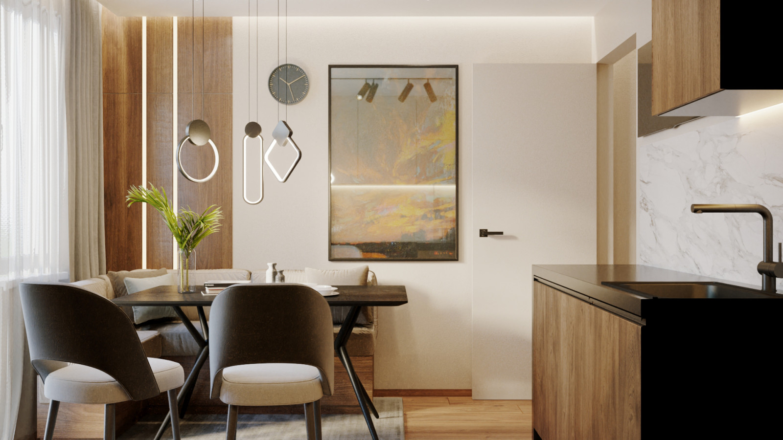 Трехкомнатная квартира в ЖК «Цивилизация»