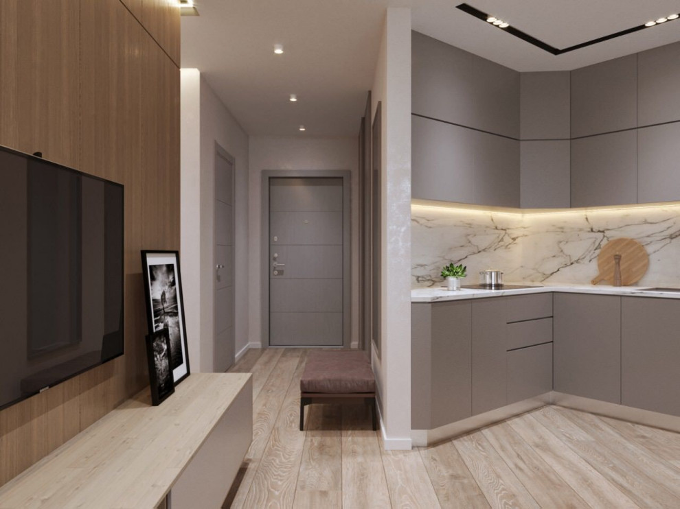 Дизайн проект квартиры в современном стиле