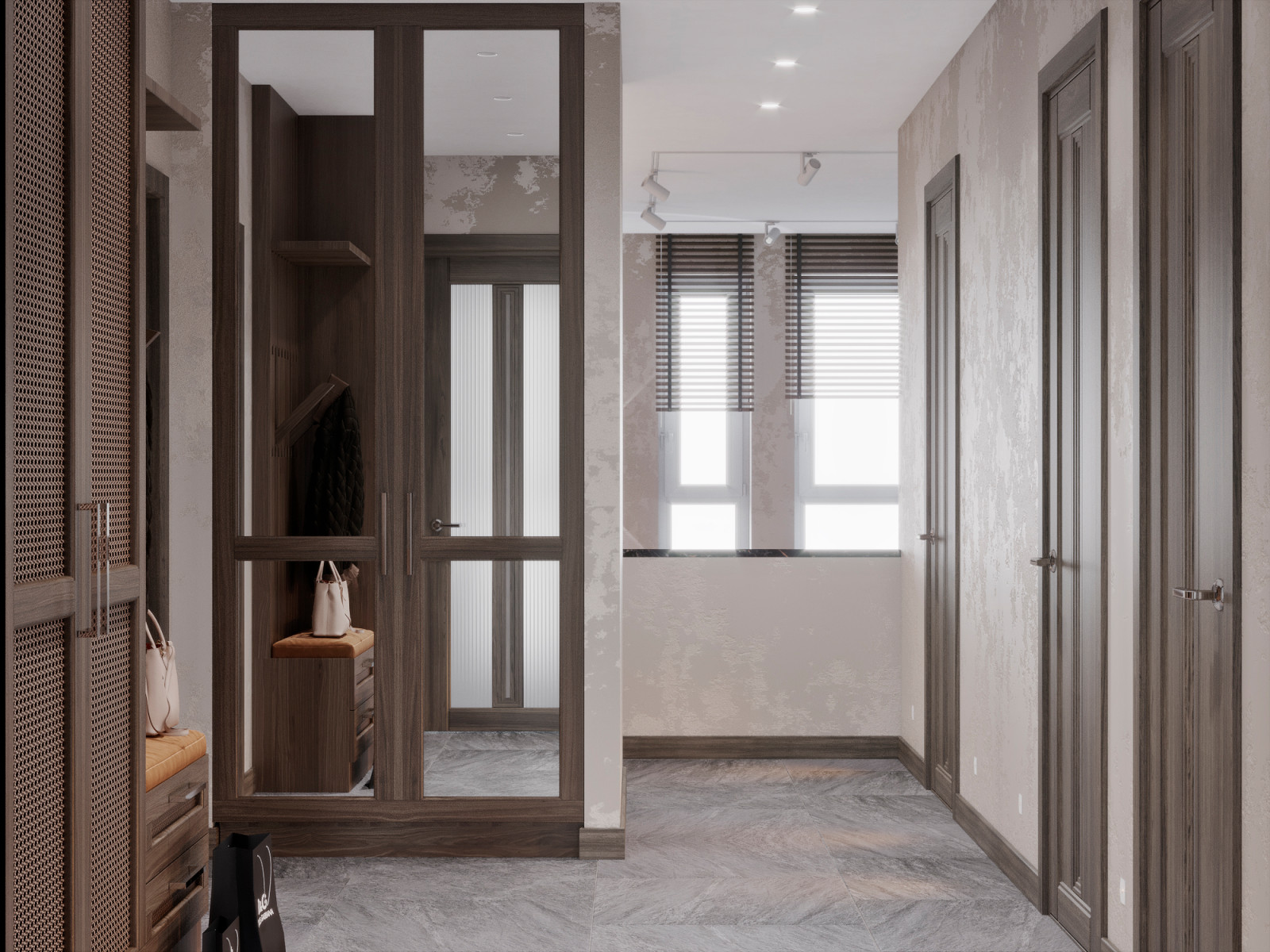 ДИЗАЙН ИНТЕРЬЕРА КВАРТИРЫ В ЖК GREEN PARK (ГРИН ПАРК), 90 КВ.М