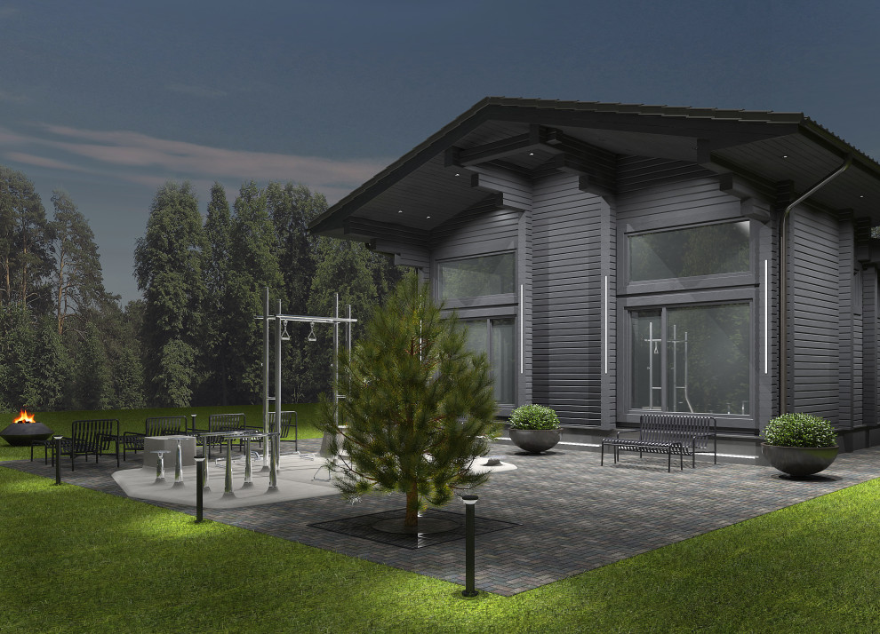 Деревянный гостевой дом