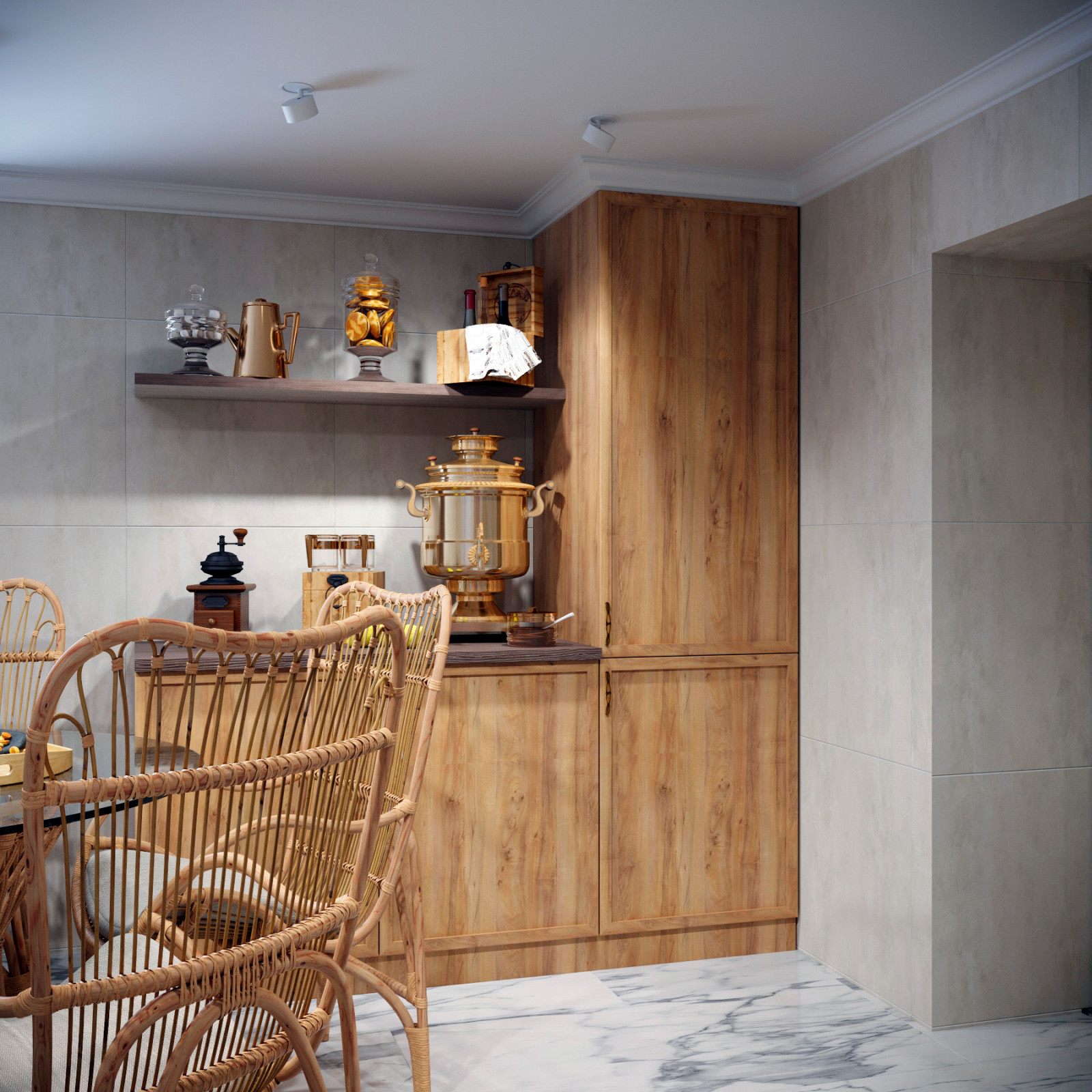 Apartment interior design in Simferopol
