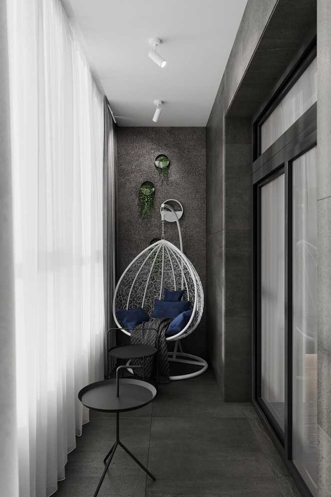 Интерьер квартиры в современном стиле, ЖК «Остров», 90 кв.м.