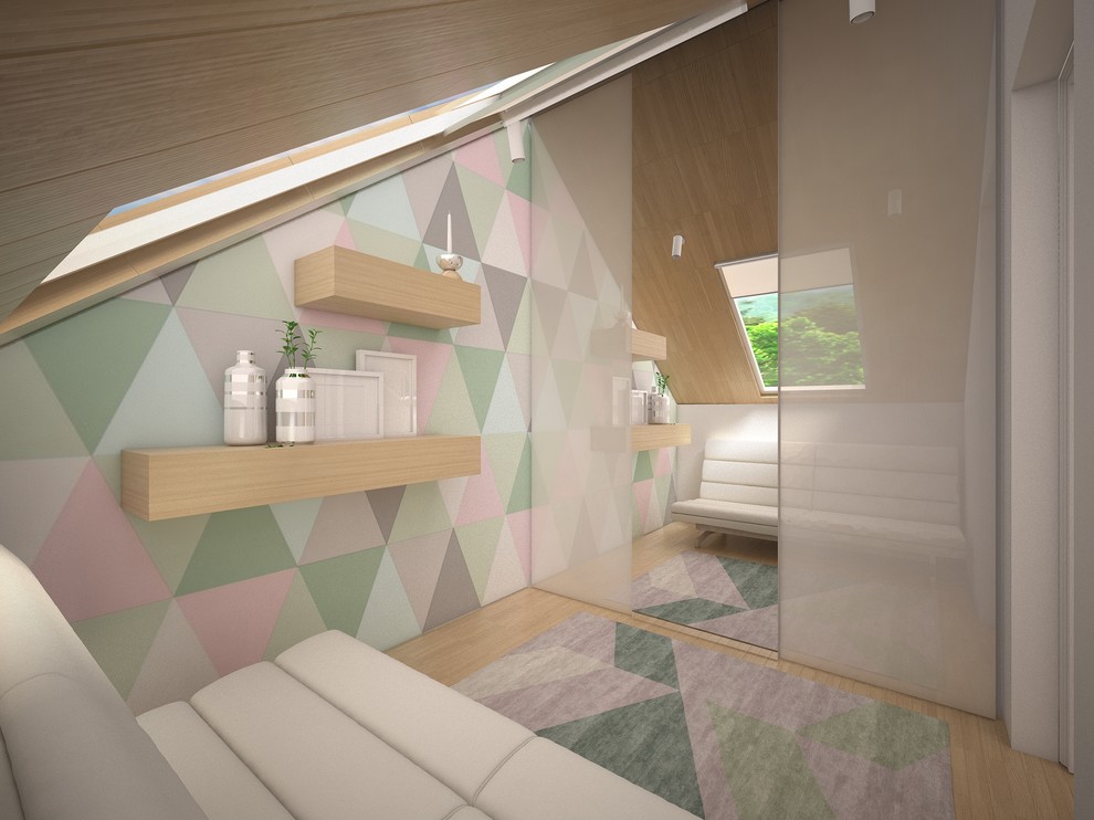 2 этажный дом 72 кв.м., интерьер в Скандинавском стиле.