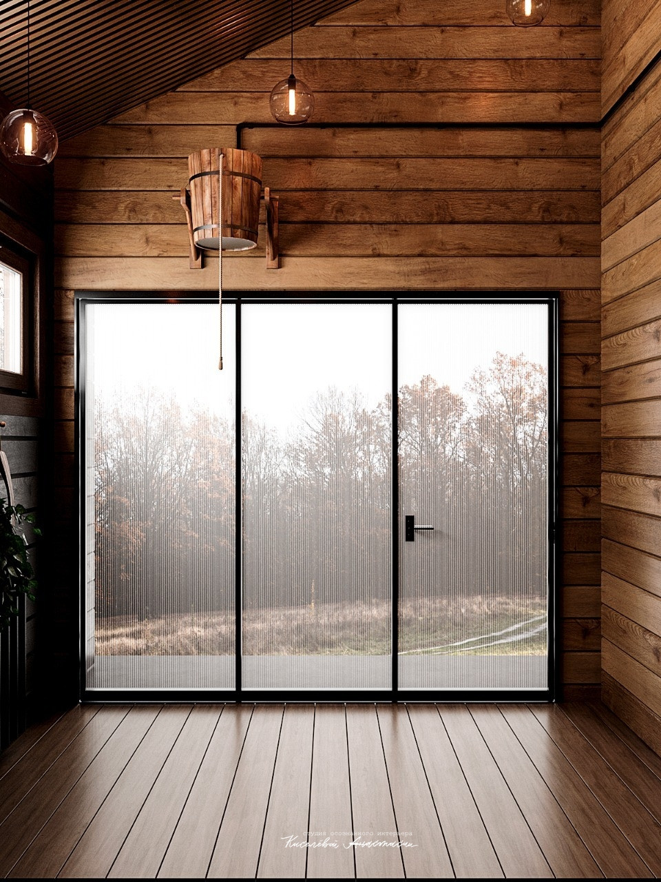 Проект SPA-комплекса в загородном доме г. Новосибирск