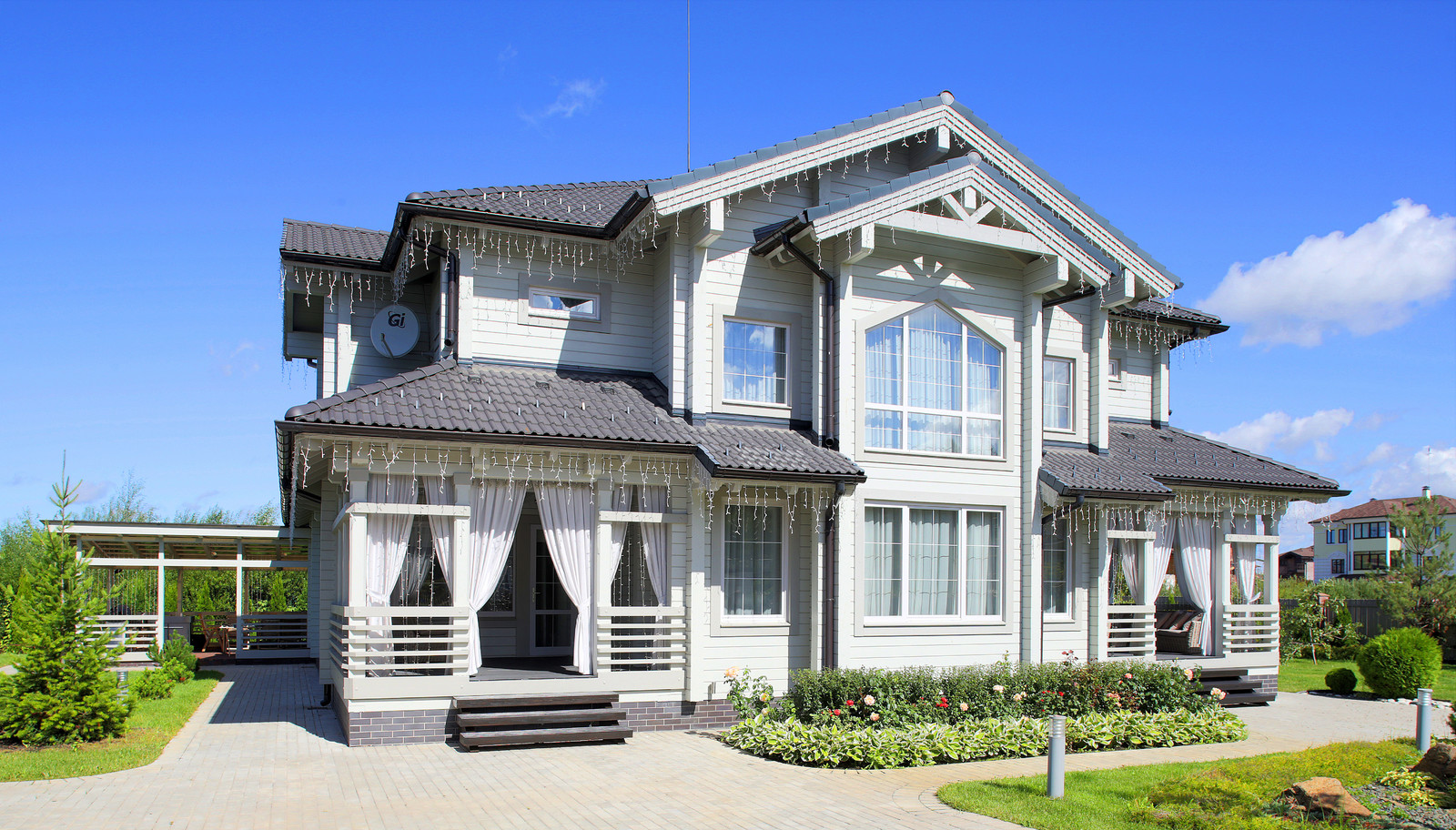 Усадьба из ангарской сосны