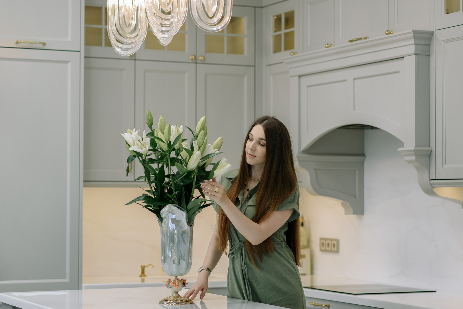 Кухня из проекта Богемский Хрусталь