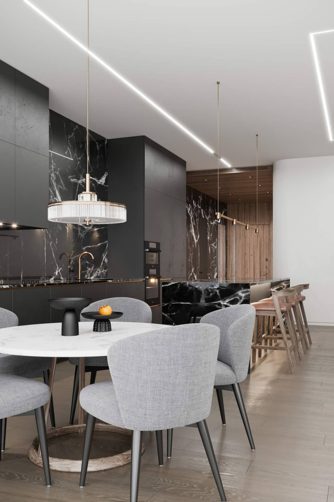 Дизайн и ремонт квартиры в ЖК «Кутузовская Ривьера» — Космос в городе