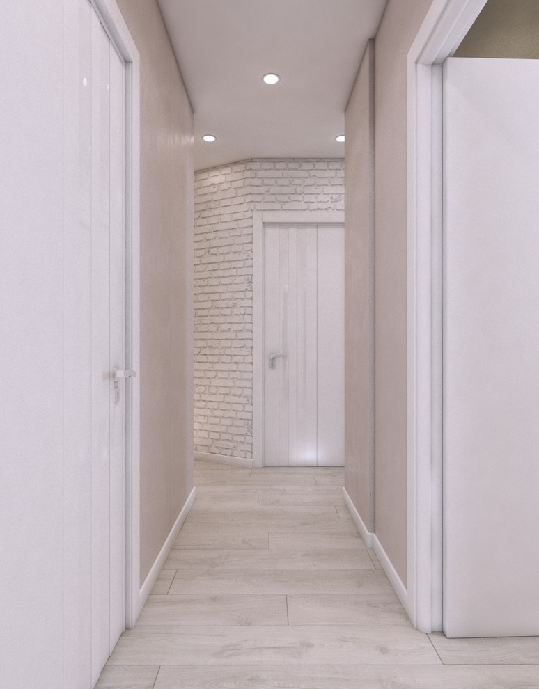 Проект 2-комнатной квартиры для молодой девушки