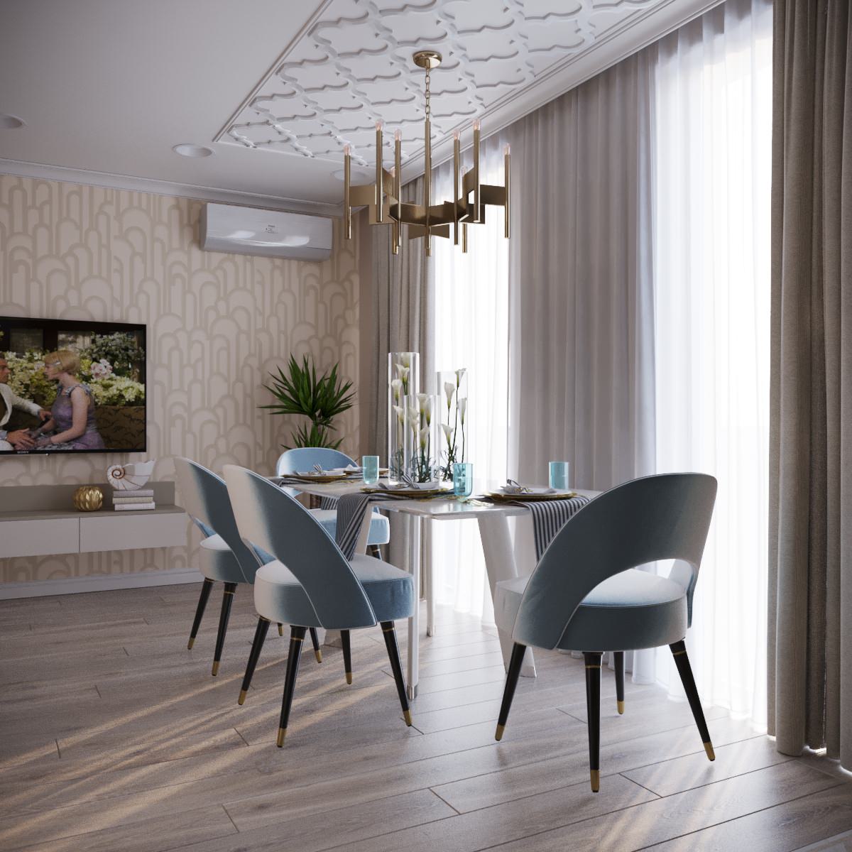 Интерьер для молодой семьи "Полет фантазий"