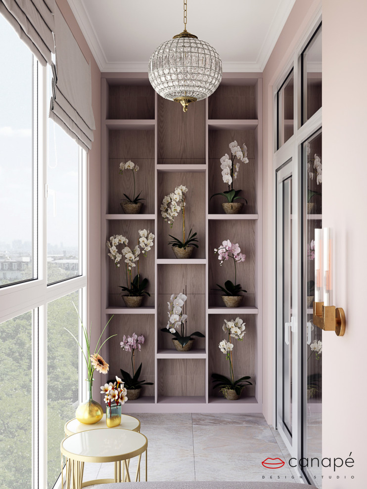 Романтичная квартира в пудровых тонах