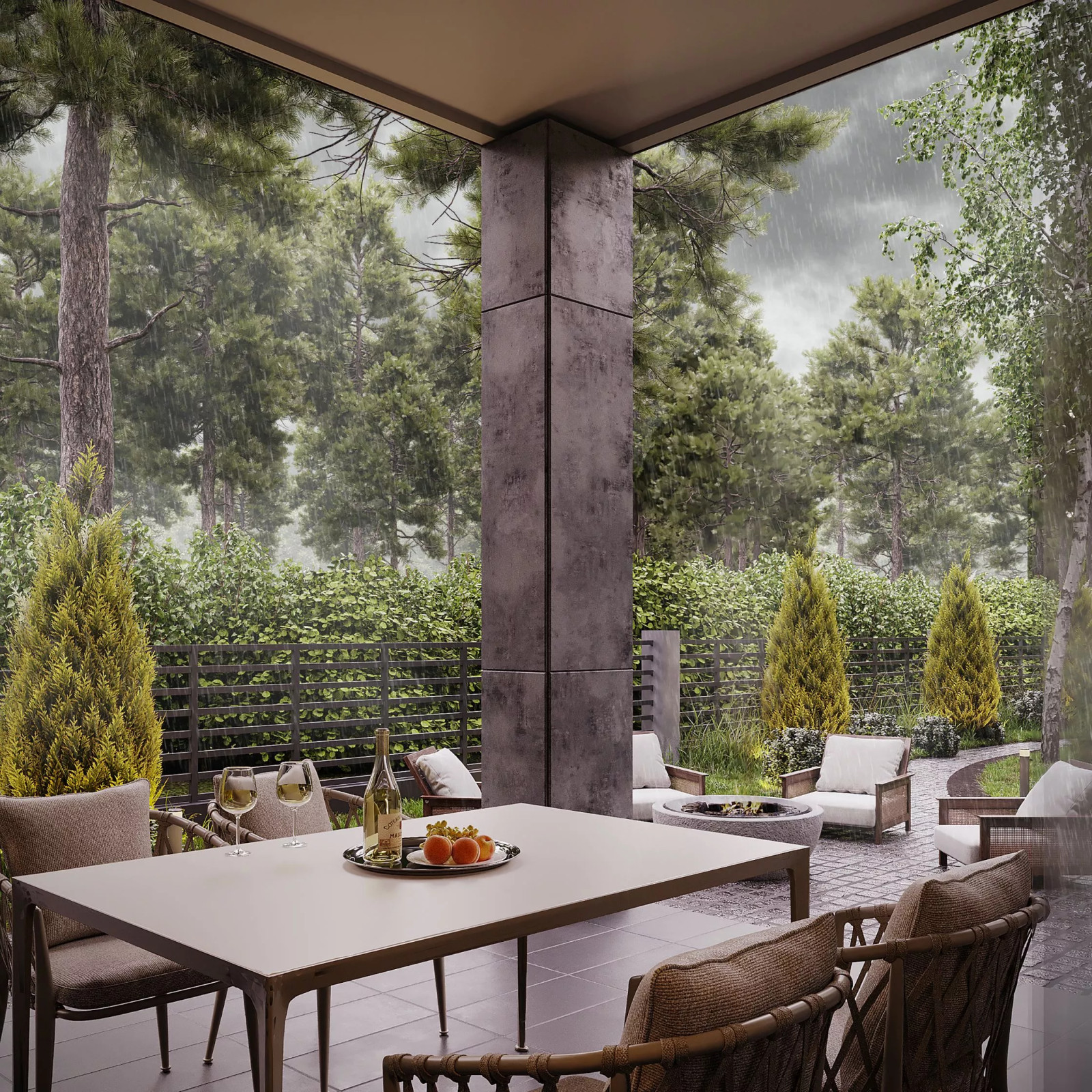 Проект дома Мендсары