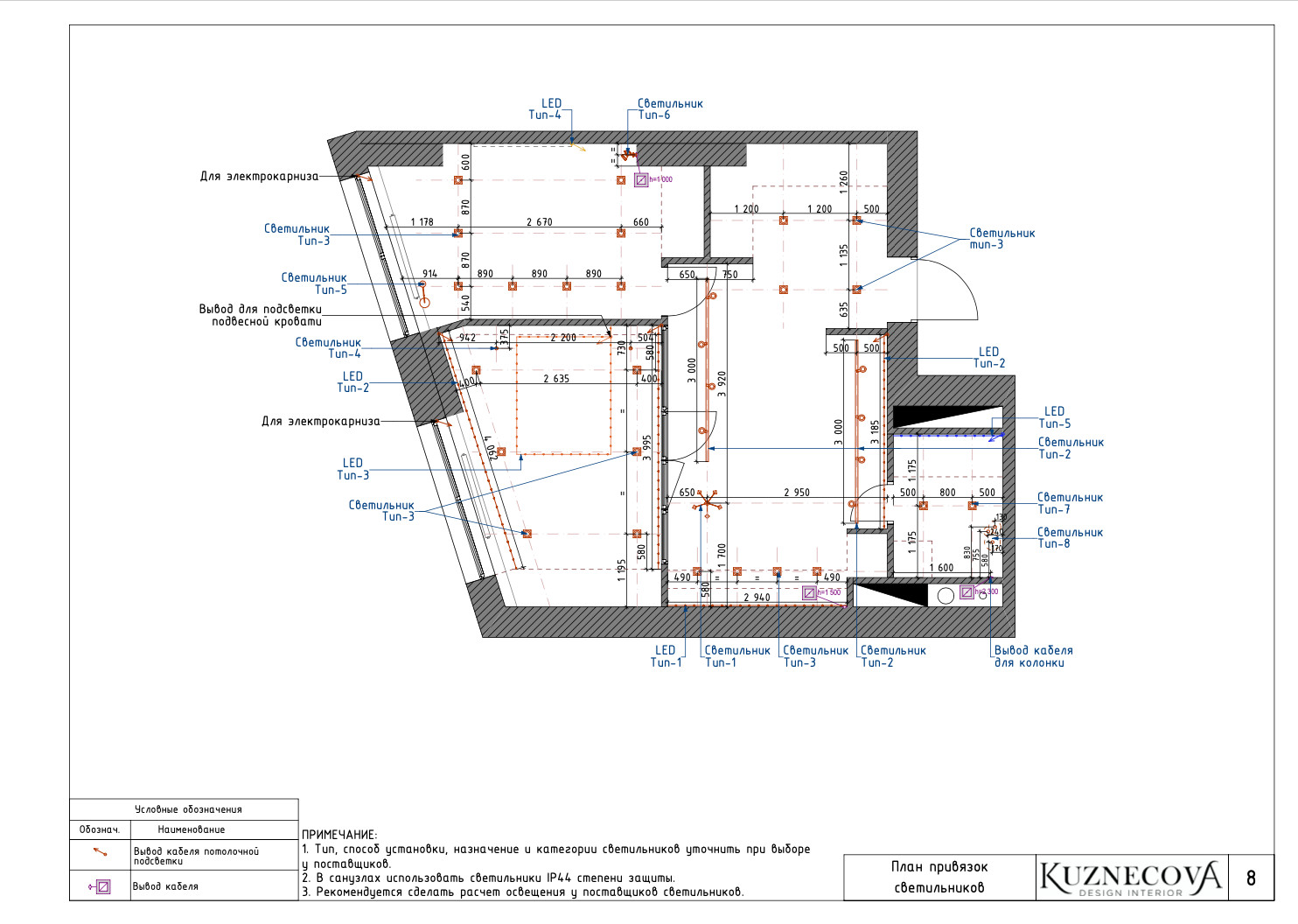 Дизайн проекта квартиры 60 кв.м.