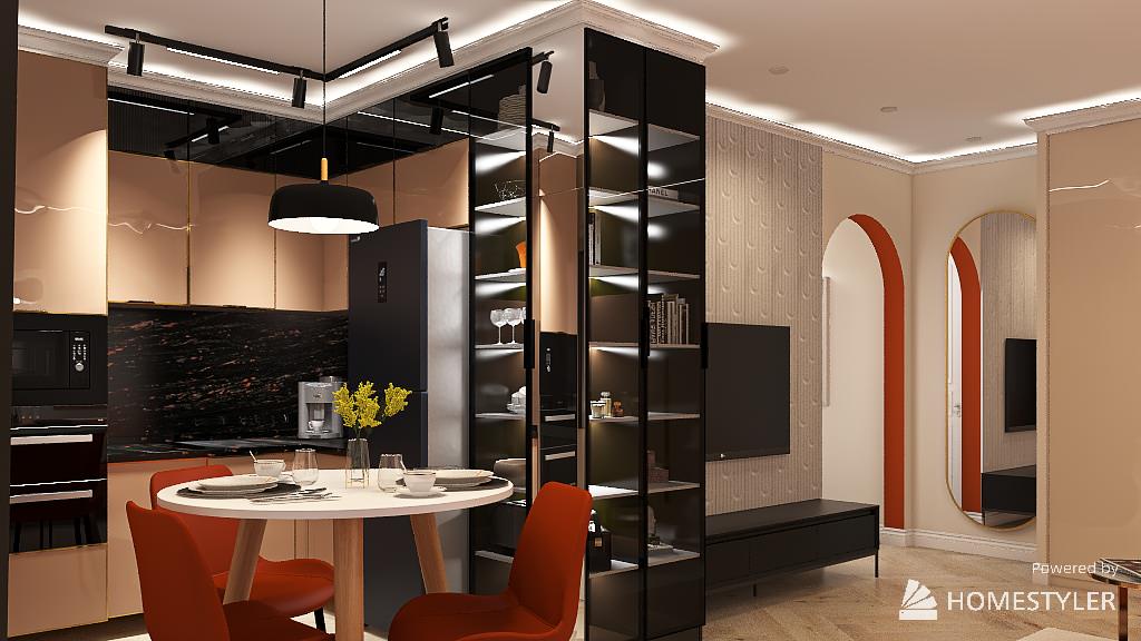 Кухня-гостиная