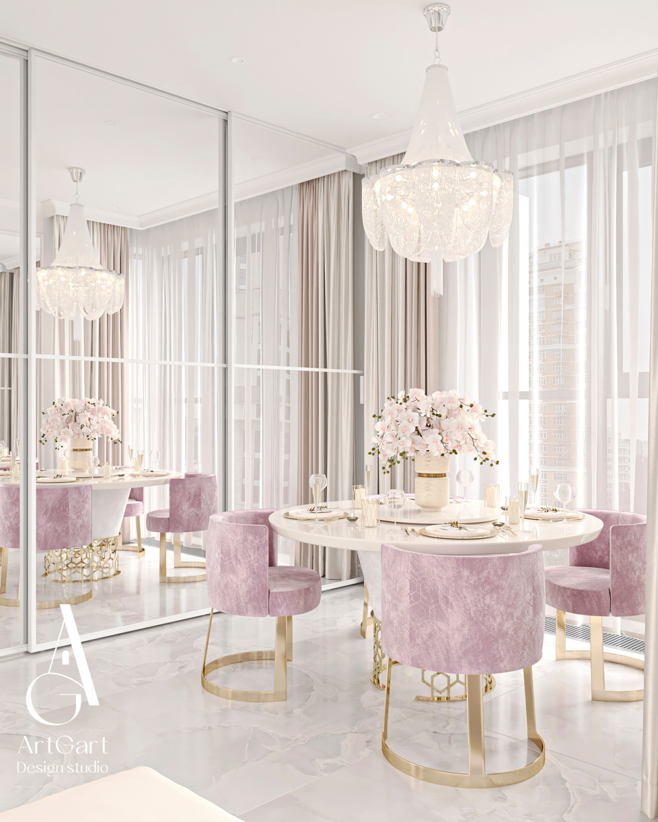 Дизайн квартиры в ЖК  Spires