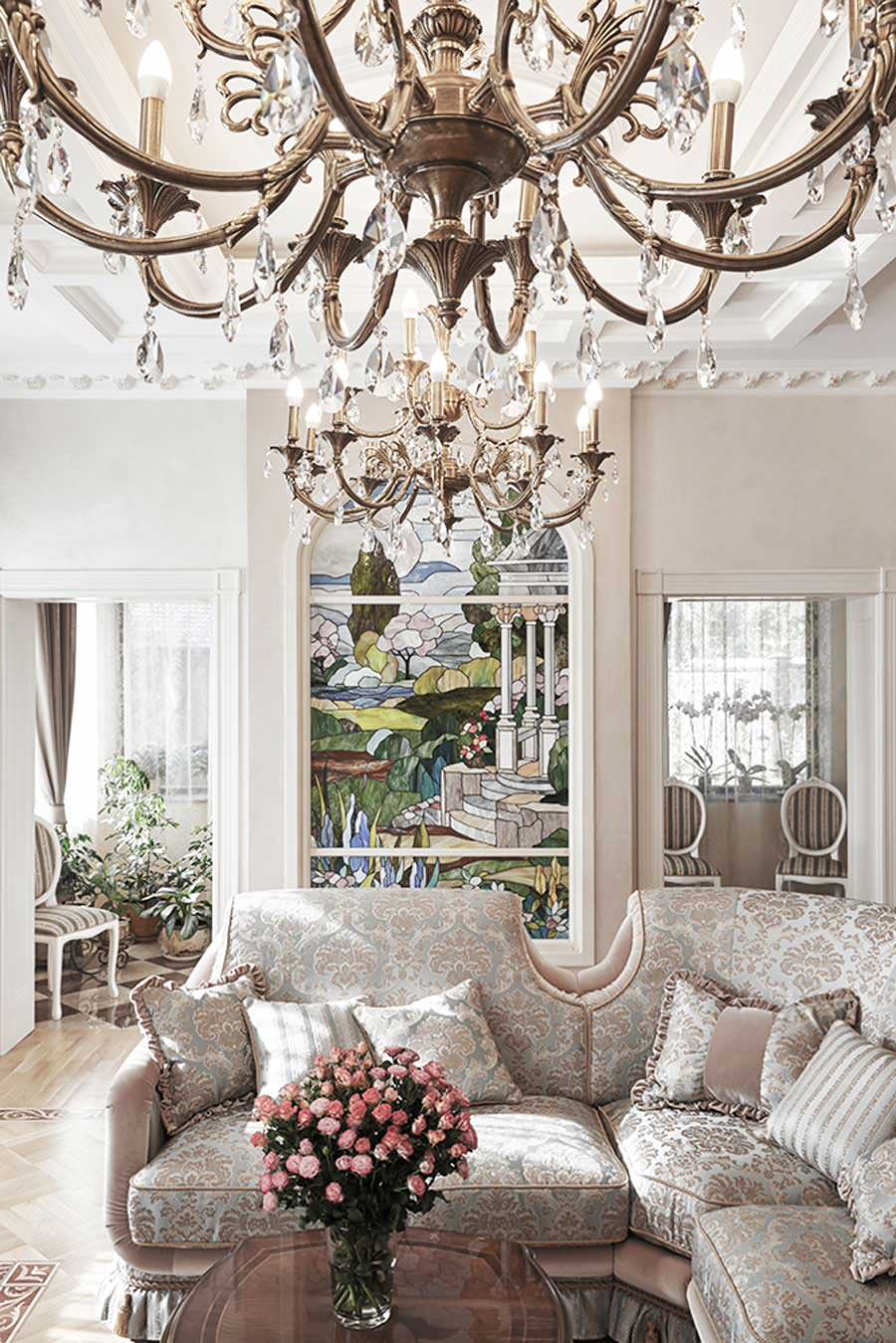 Обложка проекта: Дом в неоклассике в Новой Москве.