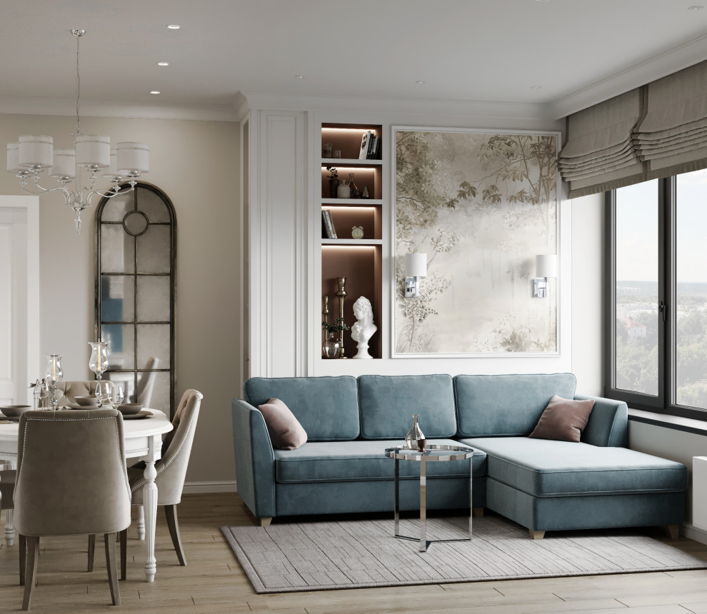 Обложка проекта: Трехкомнатная квартира